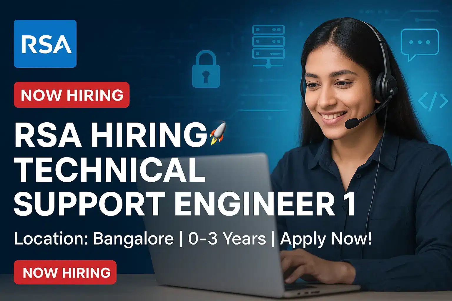 RSA Hiring Technical Support Engineer 1