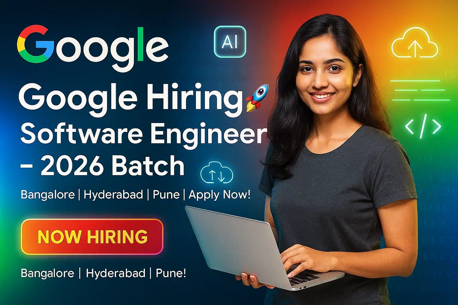Google Hiring  Software Engineer