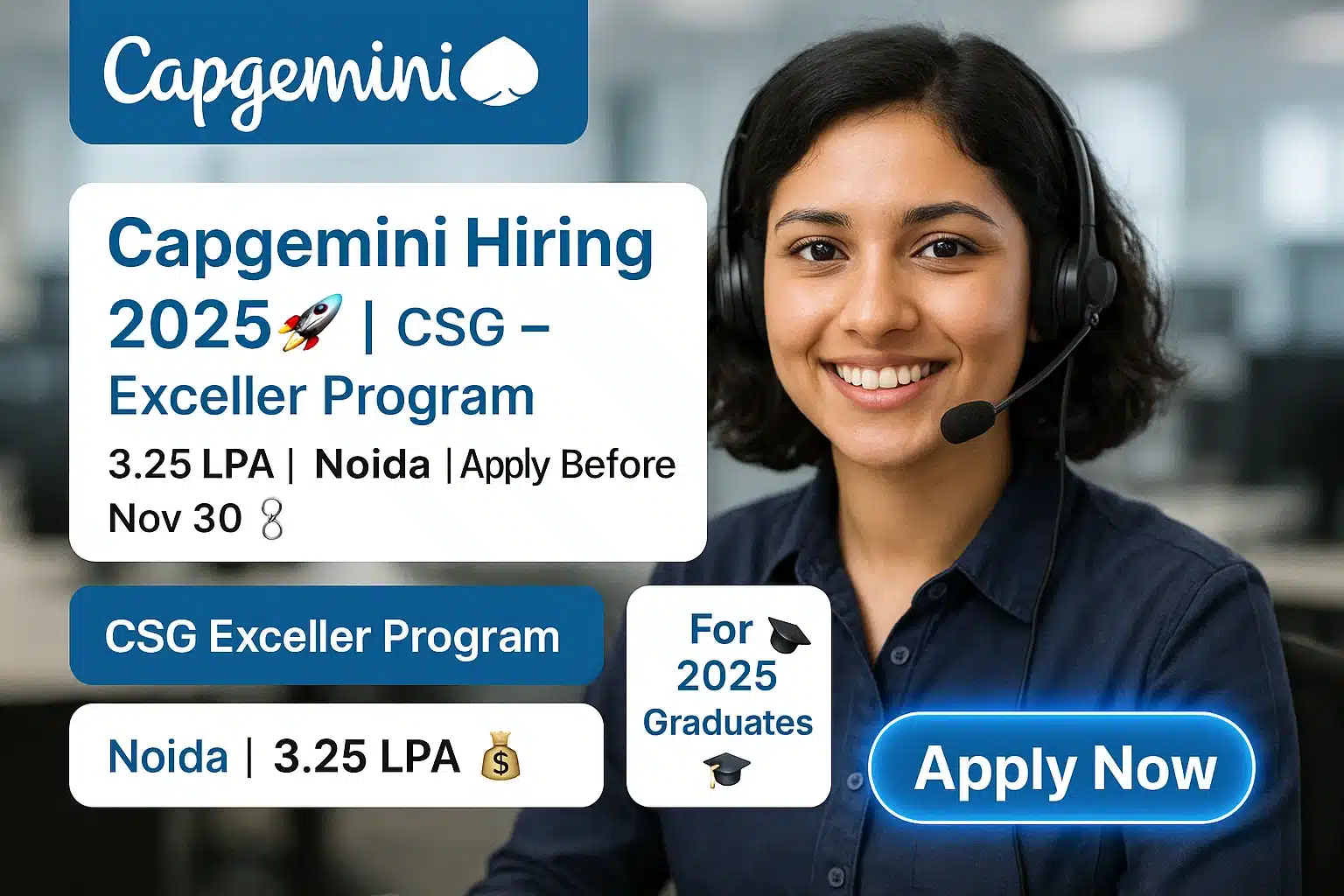 Capgemini Hiring 2025 Graduates