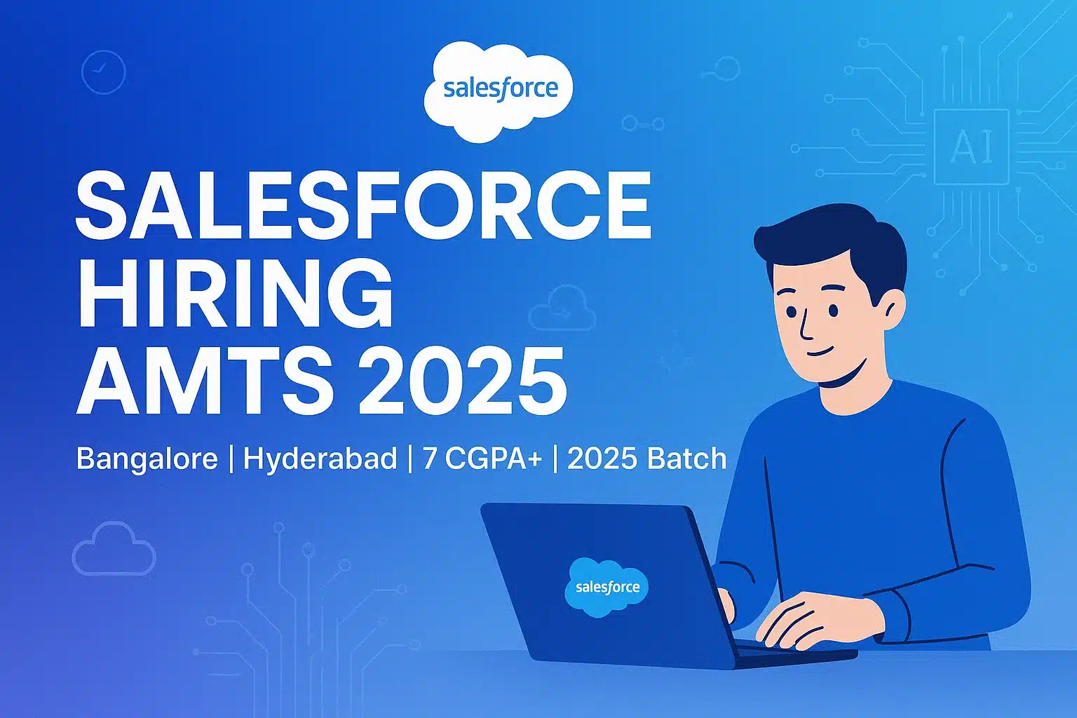 Salesforce Software Engineering AMTS Hiring for 2025 Graduates