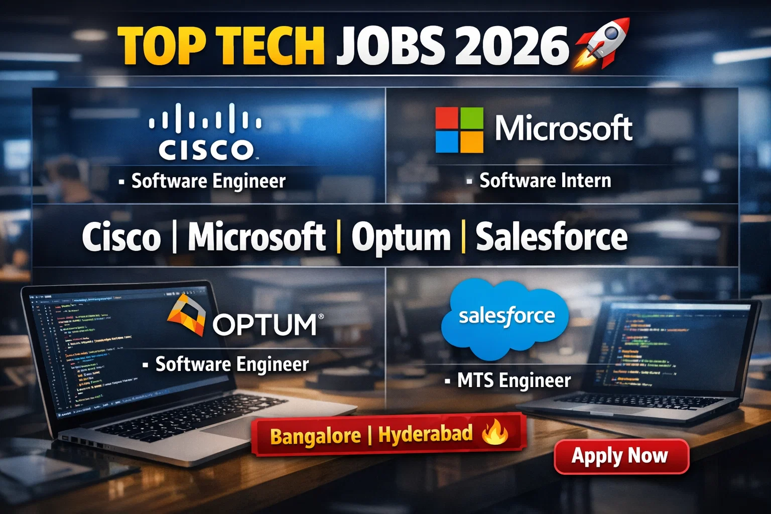 TOP TECH JOBS 2026